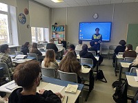 Госавтоинспекторы Юго-Восточного округа встретились со студентами ГБПОУ г. Москвы «Образовательный комплекс градостроительства «Столица»»